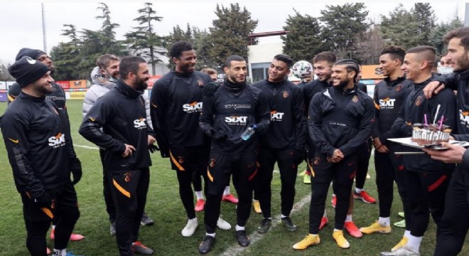 Galatasaray, Erzurumspor hazırlıklarını sürdürdü